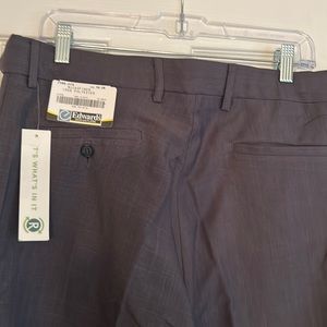 NWT Edwards Charcoal Color Dress Slacks 36” x 30”